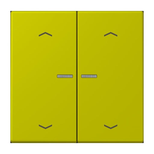 Jung - Bedienelement intelligent Taster mit Pfeilsymbolen BT LC 17102 P 249 vert olive vif