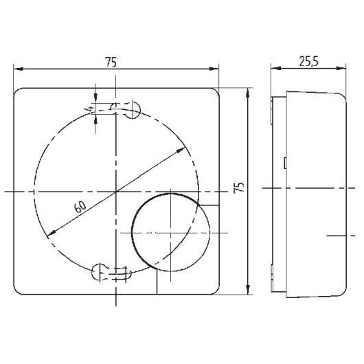 Eberle Controls - Raumthermostat/Uhrenthermostat Temperaturregler RTR-E 6705