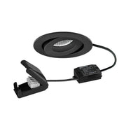 Brumberg Leuchten - Downlight/Strahler/Flutlicht LED-Einbaustrahler 230V 38477183 3000K, sw