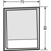 Renz Metallwaren - Funktionsmodul für Türkommunikation Klingelmodul 97-9-85269 ws mit 1 Klingeltaster
