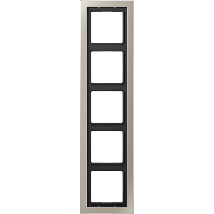 Jung - Abdeckrahmen Rahmen 5-fach eds lack ESD 2985-L waage/senkrecht