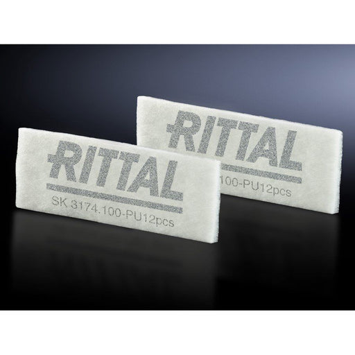 Rittal - Filter (Gehäuse/Schaltschrank Klimatisierung) Ersatzfiltermatte SK 3174.100 (VE12) für SK 3138/39/40