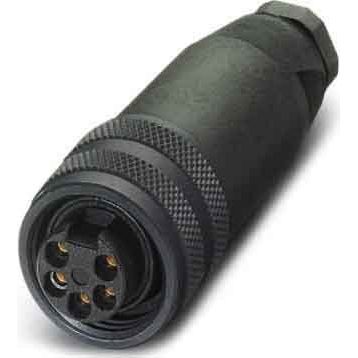 Phoenix Contact - Rundsteckverbinder, feldkonfektionierbar (Industriesteckverbinder) Sensor-/Aktor-Stecker SACC-MINFS-5CON-PG 9 − 1 Stück