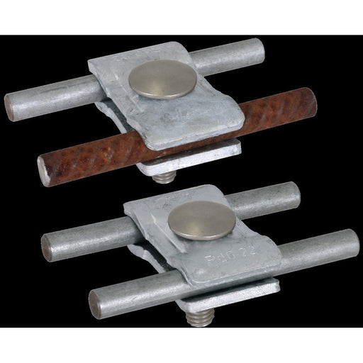 DEHN - Verbinder für Blitzschutz Parallelverbinder St/tZn PH 6.22 FRM #419751 f.Rd 6-22mm − 50 Stück