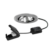 Brumberg Leuchten - Downlight/Strahler/Flutlicht LED-Einbaustrahler 230V 38463023 3000K, chrom