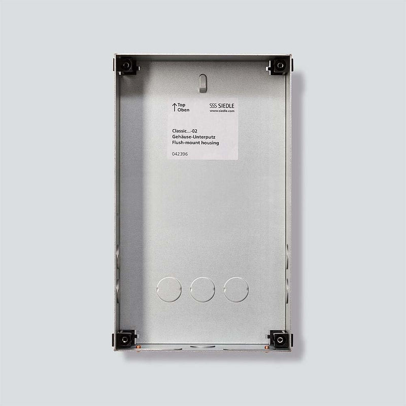 Siedle&Söhne - Montageelement für Türstation Unterputzgehäuse GU CL 03-0 Classic − 1 Stück