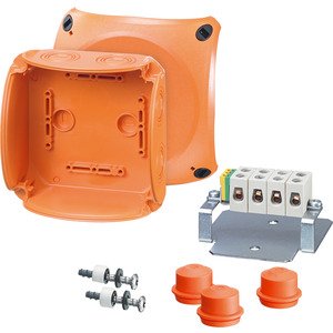 Hensel - Dose, Gehäuse für Montage auf der Wand/Decke Kabelabzweigkasten FK 0606 1,5-6qmm, 5polig − 1 Stück by Hensel
