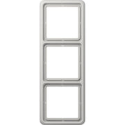 Jung - Abdeckrahmen Rahmen 3-fach lgr CD 583 LG waage/senkrecht