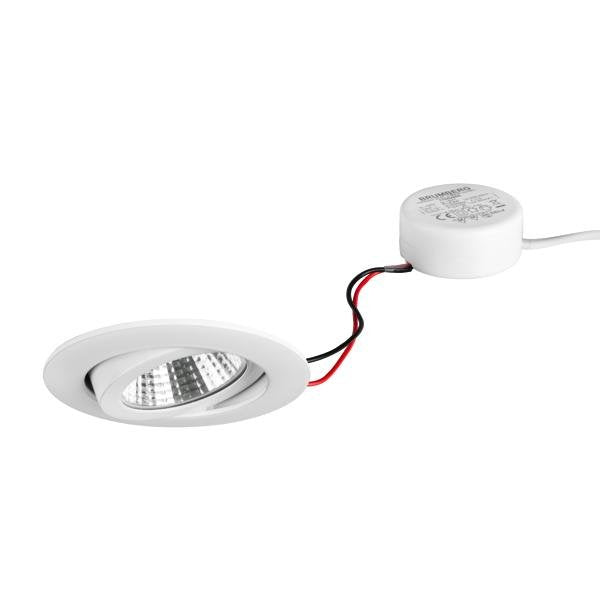 Brumberg Leuchten - Downlight/Strahler/Flutlicht LED-Einbaustrahler 40363073 3000K weiß dimm