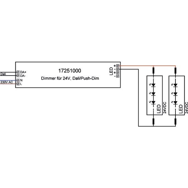 Brumberg Leuchten - LED-Betriebsgerät LED-Netzteil 24 V 17251000 DALI2 / Push, DT6
