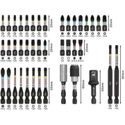 Bosch - Bit-Set PRO Impact Schrauberbit 2608521U78VE(41) Set, 41-tlg. − 3 Packung