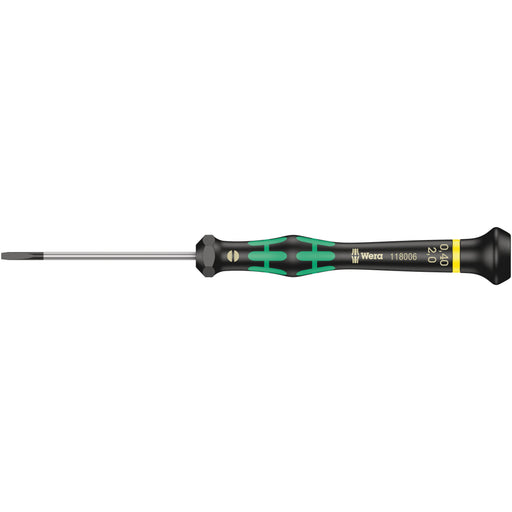 Wera - Schlitz-Schraubendreher Elektron. Schraubendreher 118006 0,40x2,0x60mm