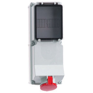 Bals Elektrotech - CEE-Steckdose abschaltbar, abgesichert (IEC 60309) Wandsteckdose abgesichert 15038 63A 5p 400V 6h IP44