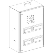 Schneider Electric - Abgangskasten für Schienenverteiler KS Abgangskasten KSB250SM428 250A, leer, 3L+N+PE
