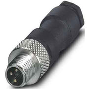 Phoenix Contact - Rundsteckverbinder, feldkonfektionierbar (Industriesteckverbinder) Sensor-/Aktor-Stecker SACC-M 8MS-4CON-M-SW