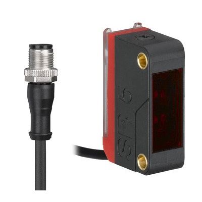 Leuze - Lichttaster mit Hintergrundausblendung Taster Hintergrund HT5BPP/4X-200-M12 Ausblendung