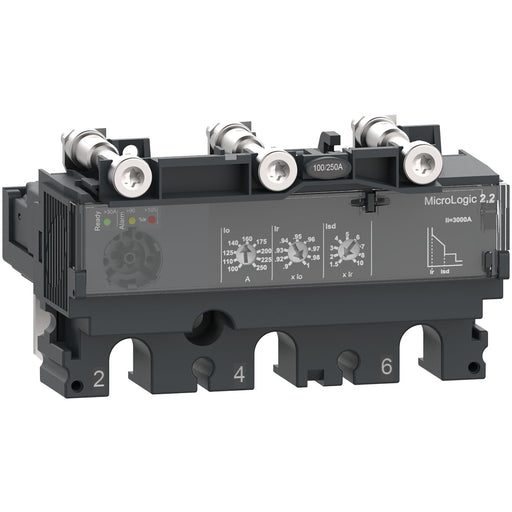 Schneider Electric - Auslöseblock für Leistungsschalter Elektron. Auslösegerät C2532D250 MicroLogic 2.2