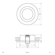 EVN Lichttechnik - Downlight/Strahler/Flutlicht NV-Einbauleuchte 503014