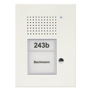 TCS Tür Control - Türstation für Türkommunikation Audio Außenstation PUK 1 PUK01/1-WS Taste 1spaltig UP we