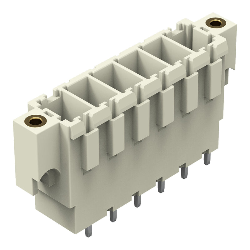 WAGO - Leiterplattensteckverbinder THT-Stiftleiste 831-3606/108-000 1,0x1,2mm,gerade,lgr − 24 Stück