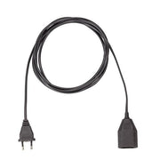 Bachmann - Netzanschlussleitung Euro-Verlängerung PVC 233.184 2,00m sw
