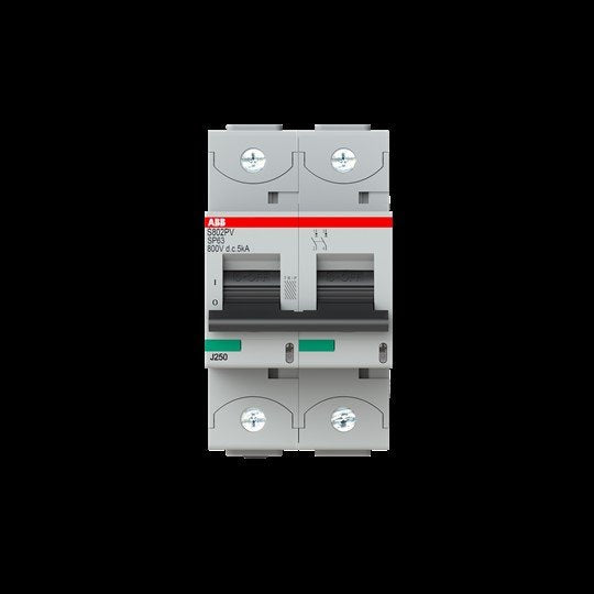 ABB Stotz S&J - Leitungsschutzschalter Strangsicherung S802PV-SP63 63A, 2-polig