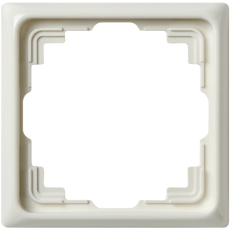 Jung - Abdeckrahmen Rahmen 1-fach ws CD 581 K W waage/senkrecht