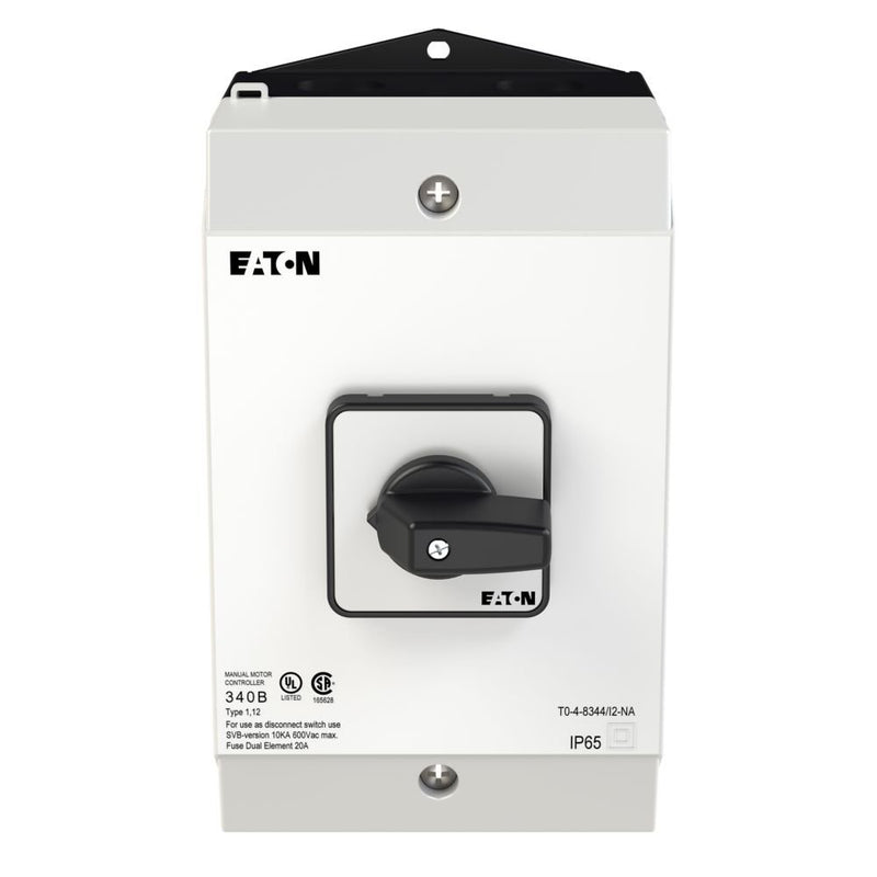 Eaton - Lasttrennschalter EIN-AUS-Schalter T0-4-8344/I2-NA T0 20AAufbau