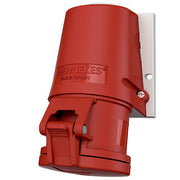Mennekes - CEE-Steckdose (IEC 60309) Wanddose TwinCONTACT 1348 32A,4p,6h,400V,IP44