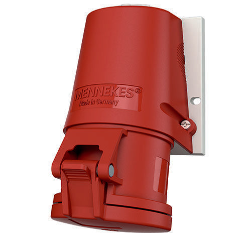 Mennekes - CEE-Steckdose (IEC 60309) Wanddose TwinCONTACT 1348 32A,4p,6h,400V,IP44