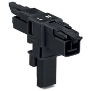 WAGO - Kompaktverteiler für steckbare Gebäudeinstallation T-Verteiler 2-polig 890-1606 Kod. A,schwarz − 25 Stück