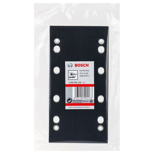 Bosch - Systemzubehör für Schleifen/Polieren (Akku/elektrisch/Druckluft) Schleifplatte 185 x 93 mm, 2608000326 für GSS 23 AE mit