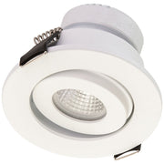 EVN Lichttechnik - Downlight/Strahler/Flutlicht LED-Deckeneinbauleuchte P44030102 ws 3000K 350mA IP44