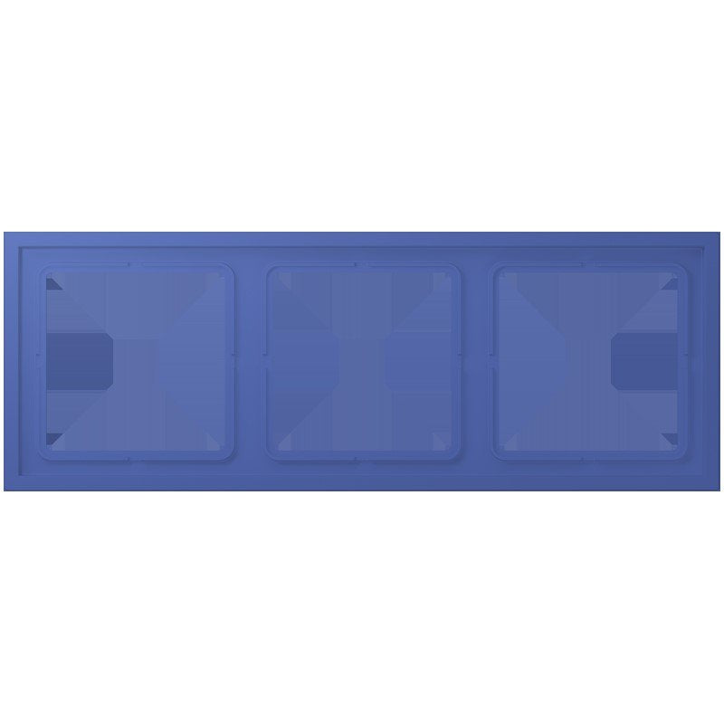 Jung - Abdeckrahmen Rahmen 3-fach LCZ 983 BF 206 bleu outremer 31