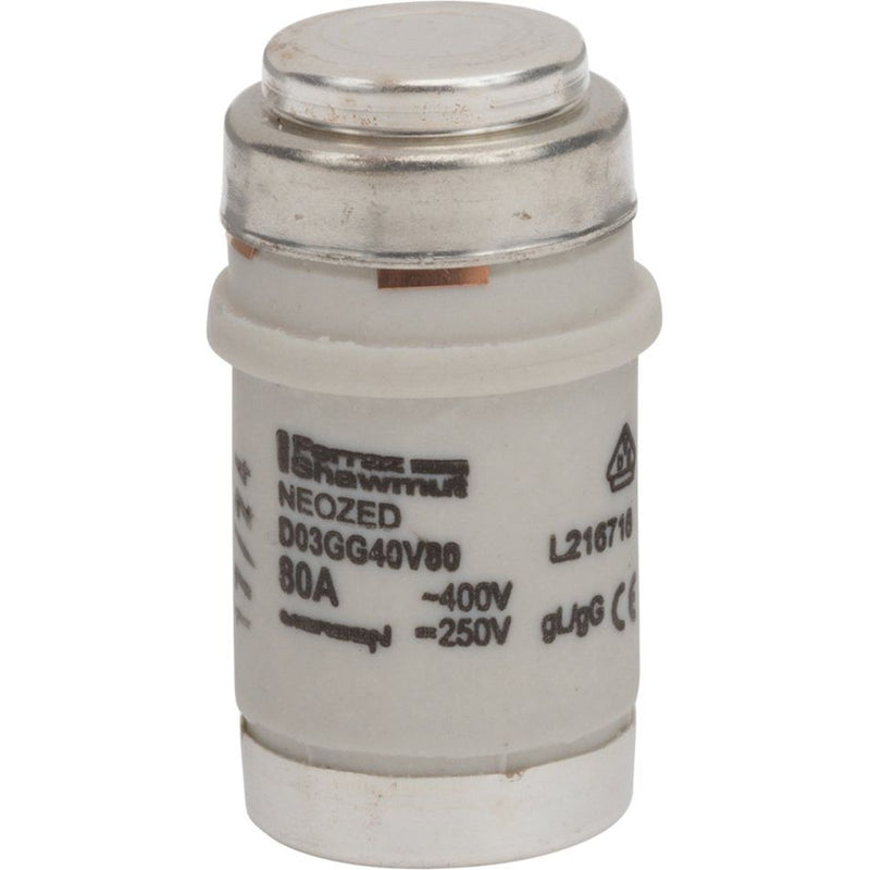 Mersen - D0-Sicherungseinsatz Sicherungseinsatz NEOZED D03GG40V80 D03 gR 80A/440V