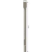 Bosch - Maschinenmeißel PRO HEX 28-4C Flachmeißel, 1618600206 35 x 520 mm