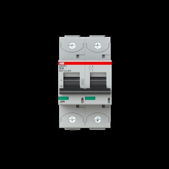 ABB Stotz S&J - Leitungsschutzschalter Strangsicherung S802PV-SP40 40A, 2-polig