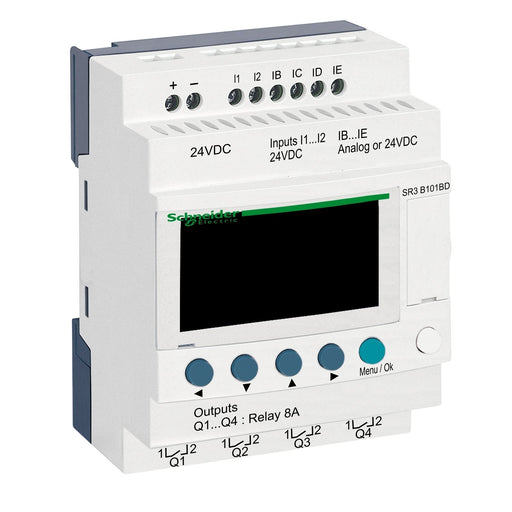 Schneider Electric - Logikmodul Modulargerät SR3B101BD 10 E/A 24VDC