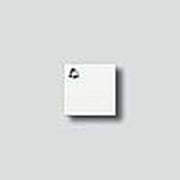 Siedle&Söhne - Zubehör/Ersatzteile für Türkommunikation Taste m.Glockensymbol ws 200029084-00 f.TM 611-01-04 W