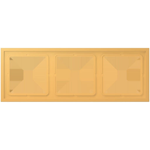 Jung - Abdeckrahmen Rahmen 3-fach LCZ 983 BF 254 ocre jaune clair