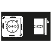 Jung - Steckdose FI-SCHUKO-Steckdose A 5520.30 16A 250V 30mA