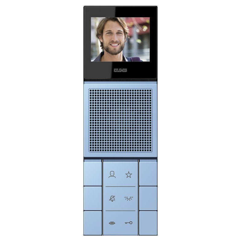 Jung - Innenstation für Türkommunikation SIB Video-Innenstation SI VI LC 627 207 LS 32021