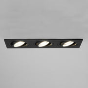 Brumberg Leuchten - Downlight/Strahler/Flutlicht Einbaumodul rechteckig 45026180 3-fach