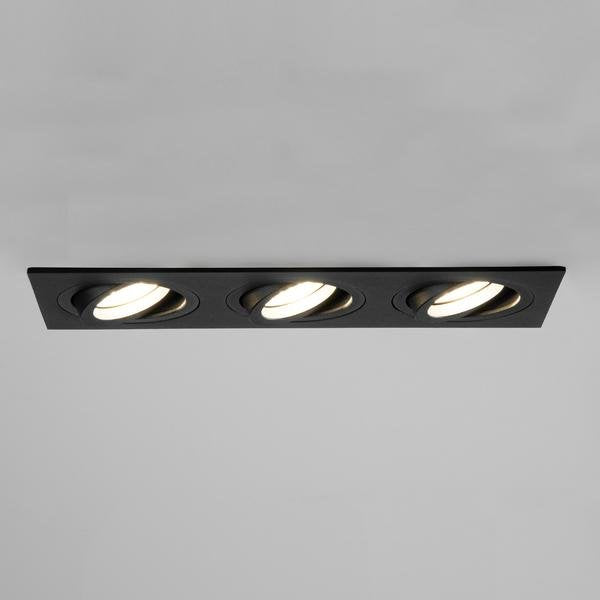 Brumberg Leuchten - Downlight/Strahler/Flutlicht Einbaumodul rechteckig 45026180 3-fach