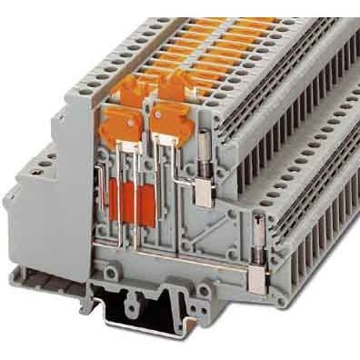 Phoenix Contact - Trenn- und Messtrenn-Reihenklemme Doppelstockklemme UDMTK 5-P/P mit Trennmesser