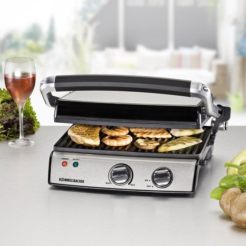 Rommelsbacher - Grillgerät Kontakt-Grill KG 2020 eds 2000W eds