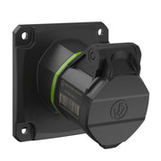 Walther Werke - CEE-Anbausteckdose (IEC 60309) CEE NEO Anbaudose FW510310CC schräg 1 6A 3P 10h