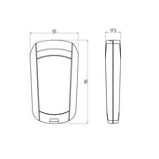 BEG Brück Electronic - Zubehör/Ersatzteile für Bewegungsmelder IR-Fernbedienung 93067