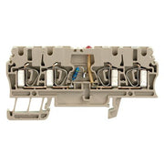 Weidmüller - Durchgangs-Reihenklemme Klemme ZDU 2.5/2#1692600000 Federanschl.,2.5mm² − 20 Stück