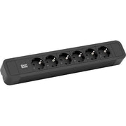 Bachmann - Mehrfachsteckdose Steckdosenleiste Primo 2 350.000 6xCEE7/3 2,0m CEE7/7
